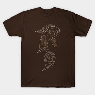 Gold fish for luck T-Shirt